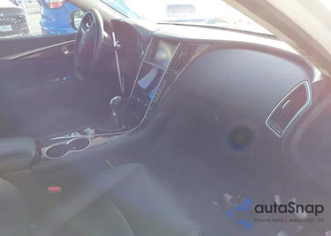 2014 Infiniti Q50 Premium z USA, uszkodzony, nr VIN JN1BV7AR8EM689255